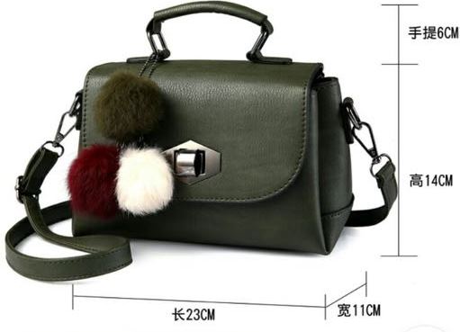 Geanta dama khaki Katy